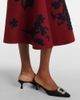 Erdem Erdem Jacquard midi skirt - 4