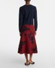 Erdem Erdem Jacquard midi skirt - 6