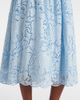 Erdem Erdem Laser-cut pleated skirt - 5