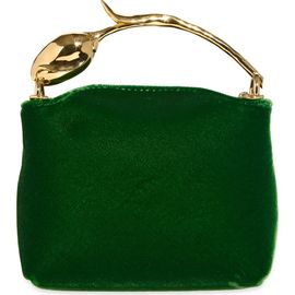 Erdem Erdem Micro Velvet Bloom Bag