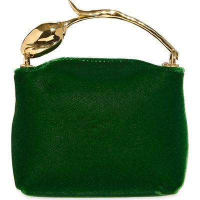 Erdem Erdem Micro Velvet Bloom Bag