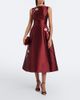 Erdem Erdem Mikado embroidered satin cocktail dress - 2