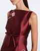 Erdem Erdem Mikado embroidered satin cocktail dress - 3