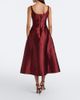Erdem Erdem Mikado embroidered satin cocktail dress - 6