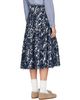 Erdem Erdem Navy A-Line Midi Skirt - 3