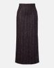 Erdem Erdem Pinstripe wool and mohair pencil skirt - 1