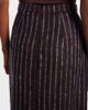 Erdem Erdem Pinstripe wool and mohair pencil skirt - 6