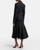 Erdem Erdem Pinstripe wool midi skirt - 3