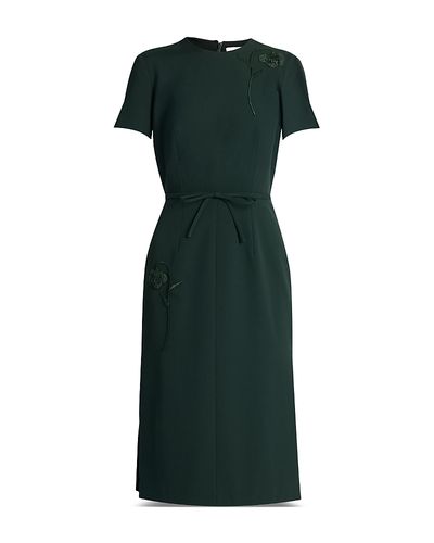 Erdem Erdem Pleated Midi Dress