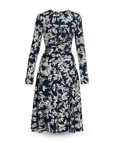 Erdem Erdem Ponte Long Sleeve Dress