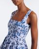 Erdem Erdem Striped printed cotton poplin midi dress - 3