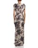 Erdem Erdem Textured Satin Short Sleeve Gown - 5