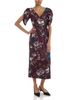 Erdem Erdem Textured Satin V Neck Mini Pencil Dress - 2