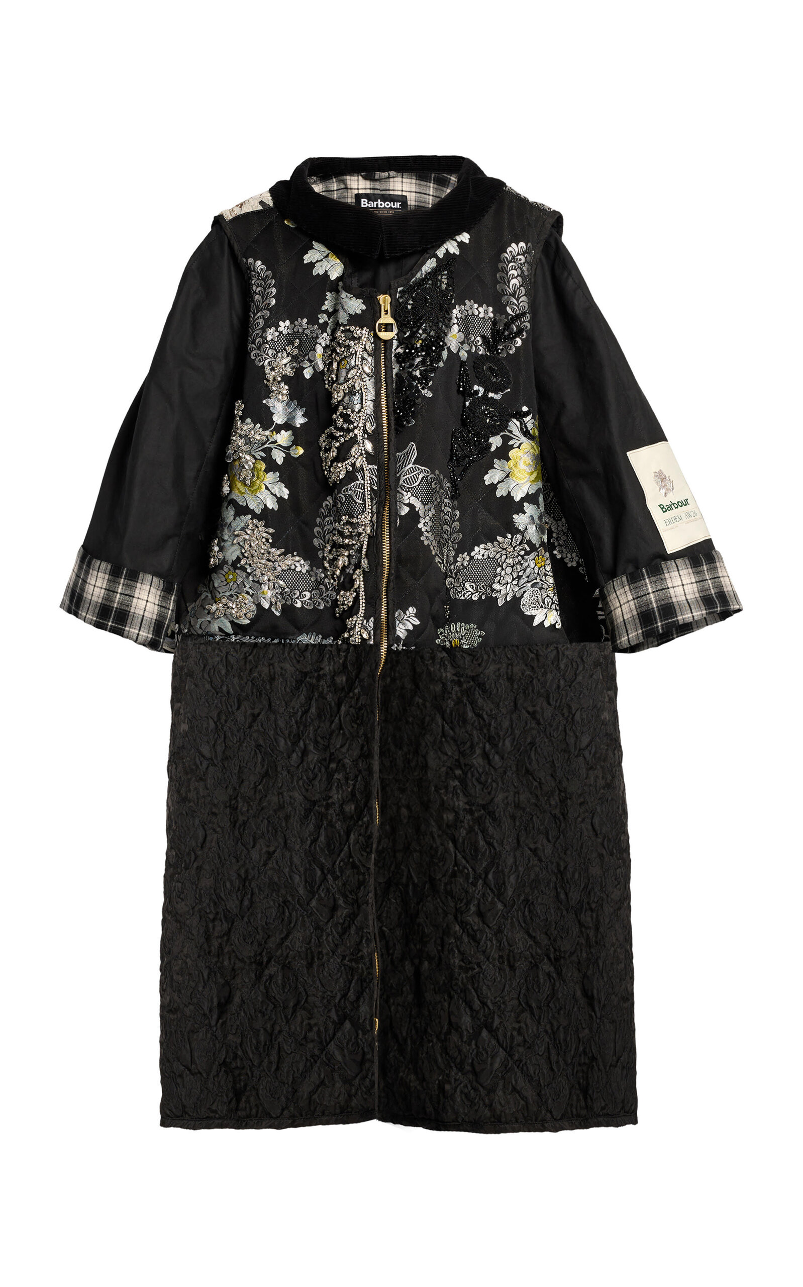 Erdem Erdem x Barbour Cotton Jacquard Coat