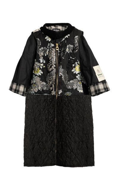 Erdem Erdem x Barbour Cotton Jacquard Coat