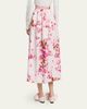 Erdem Floral-Print Cotton Midi Skirt - 3