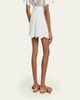 Erdem Floral Cutwork Cotton Pleated Shorts - 3