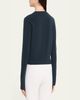Erdem Flower Embroidered Cashmere-Wool Crewneck Cardigan - 3