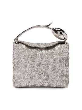 Erdem Women's Bloom Mini Sequin-Embellished Top Handle Bag