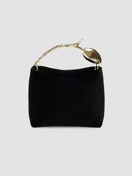 Erdem Women's Bloom Mini Velvet Top Handle Bag