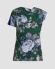 Erdem Women's Draped Floral Crepe Top - 1