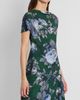 Erdem Women's Draped Floral Crepe Top - 4