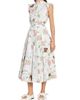 Erdem Women's Floral Cotton Pleated Midi-Skirt - 2