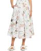 Erdem Women's Floral Cotton Pleated Midi-Skirt - 6