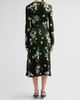 Erdem Women's Floral Ponte Long-Sleeve Midi Dress - 3