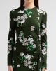 Erdem Women's Floral Ponte Long-Sleeve Midi Dress - 5