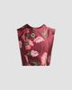 Erdem Women's Floral Textured Satin Crop Top - 1