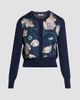 Erdem Women's Flower Crop Cardigan - 1