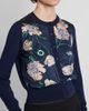 Erdem Women's Flower Crop Cardigan - 5