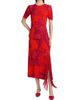 Erdem Women's French Floral Frayed Jacquard Midi-Skirt - 2
