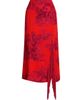 Erdem Women's French Floral Frayed Jacquard Midi-Skirt - 8