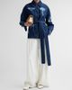 Erdem Women's Indigo Denim Floral Jacket - 2
