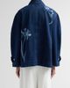 Erdem Women's Indigo Denim Floral Jacket - 3