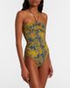 Eres Eres Ailleurs printed halterneck swimsuit - 2