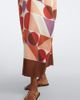 Eres Eres Berry printed silk twill kaftan - 4