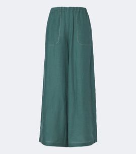 Eres Eres Éblouissant linen wide-leg pants