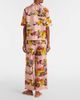 Eres Eres Cherry printed silk twill shirt - 3