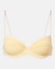 Eres Eres Coconut striped bikini top - 1