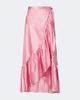 Eres Eres Conversion silk satin midi skirt - 1