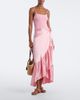 Eres Eres Conversion silk satin midi skirt - 2