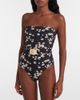 Eres Eres Courtois floral bandeau swimsuit - 2