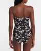 Eres Eres Courtois floral bandeau swimsuit - 3