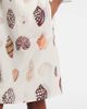 Eres Eres Creme printed coton and silk minidress - 5