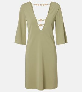 Eres Eres Fabuleuse beaded midi dress