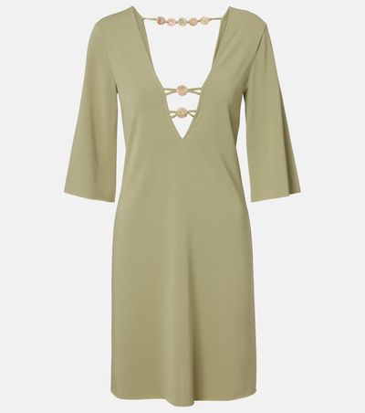 Eres Eres Fabuleuse beaded midi dress