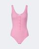 Eres Eres Gourmandise pointelle wool-blend bodysuit - 1